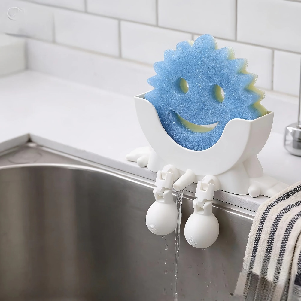 Home Bathroom Decor - Boşaltılabilir Sabun ve Sünger Tutucu 2'si