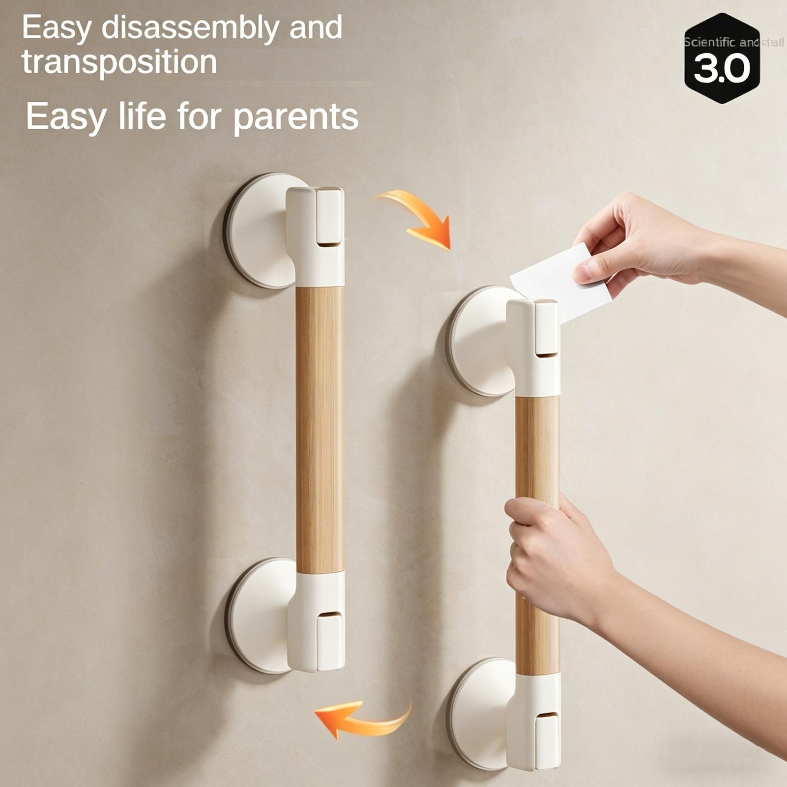 Home Bathroom Grab Bar - Duş vantuzlu tutma kolu Banyo Yardımcı