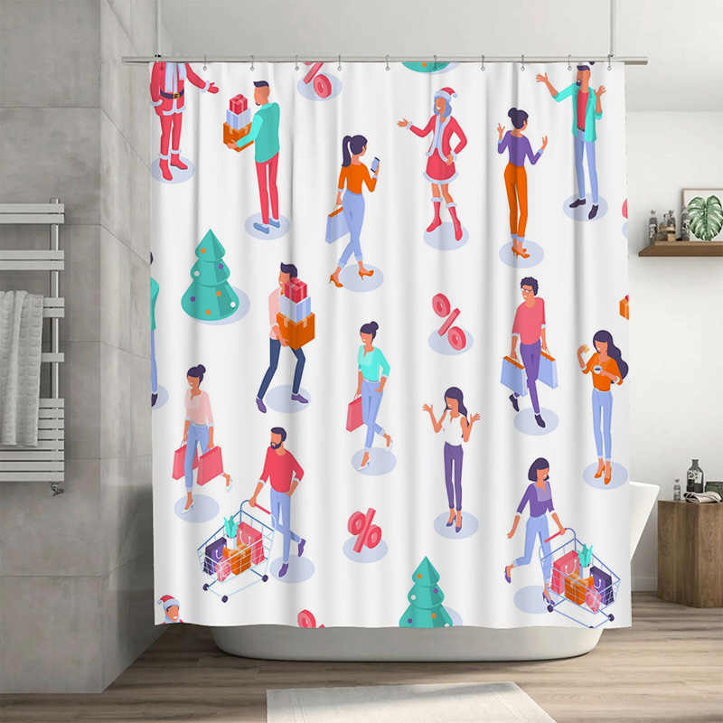 Home Bathroom Design Ideas - TU Alışveriş Severler Duş Perdesi Banyo