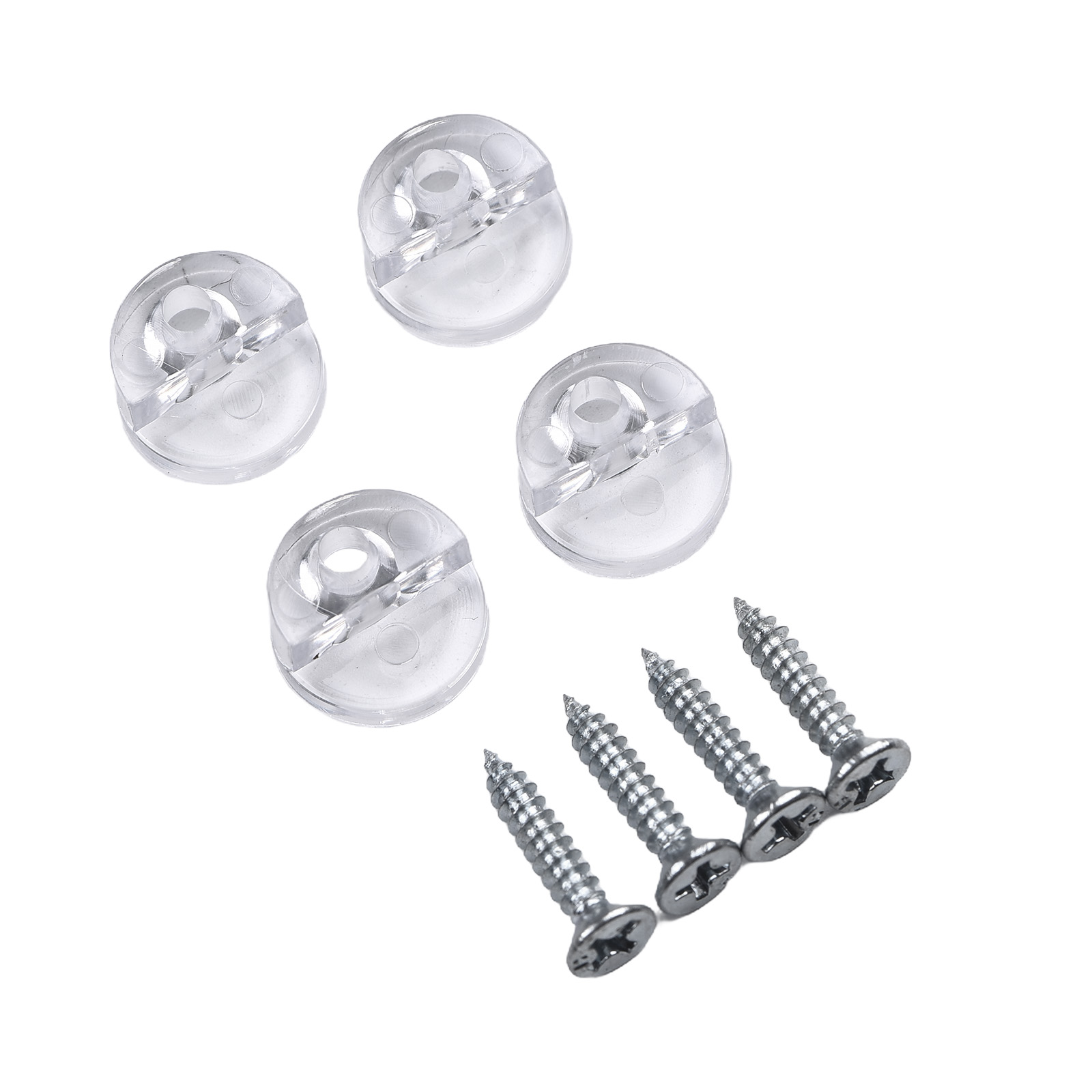 Home Hardware Bathroom Mirrors - 4 adet ayna sabitleme klipleri cam