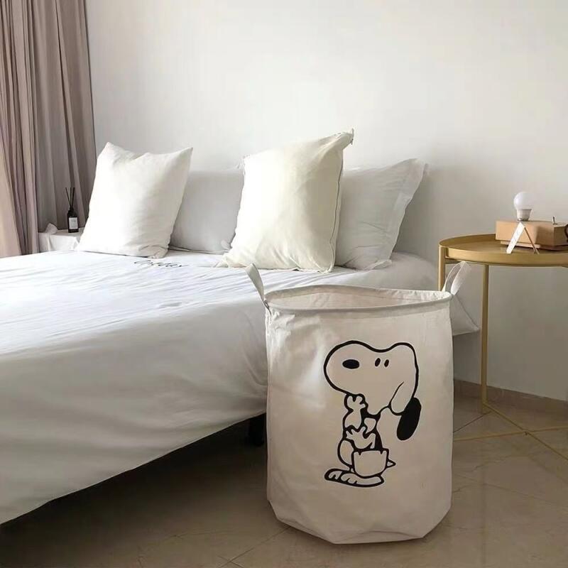 Snoopy Pamuklu Kumaş Çamaşır S - Home Edit Bathroom Storage incelemesi ve fiyatı