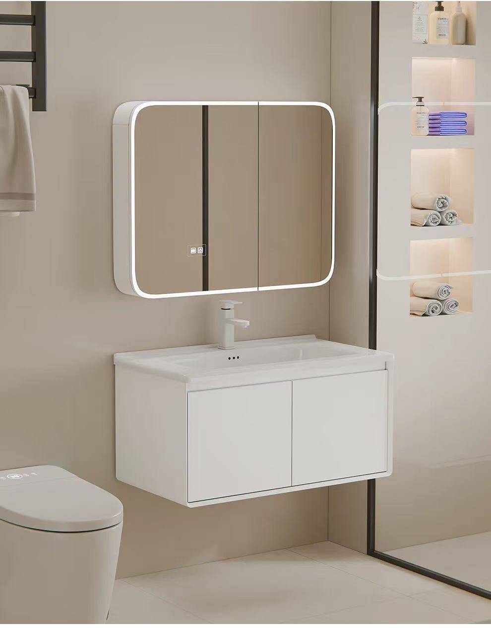 70cm Modern Minimalist Duvara  - Bathroom Mirror Led incelemesi ve fiyatı