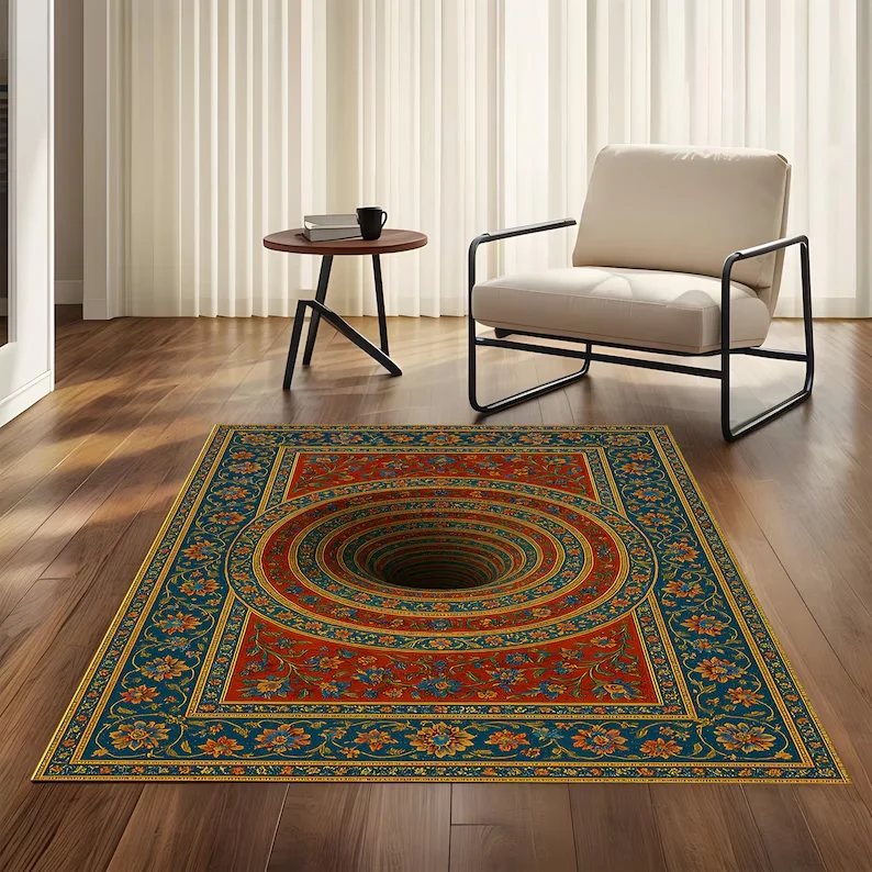 3D İllüzyon Alan Kilim, Vortek - Home Bathroom Design Ideas incelemesi ve fiyatı