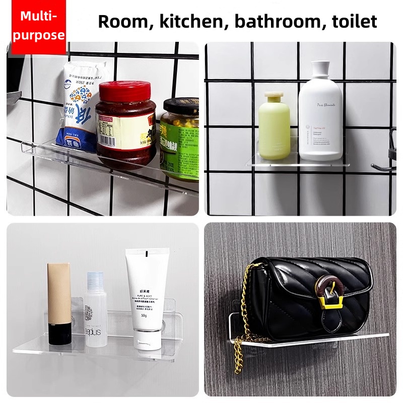 Duvara monte Akrilik Depolama  - Tiny Home Bathroom Kitchen incelemesi ve fiyatı