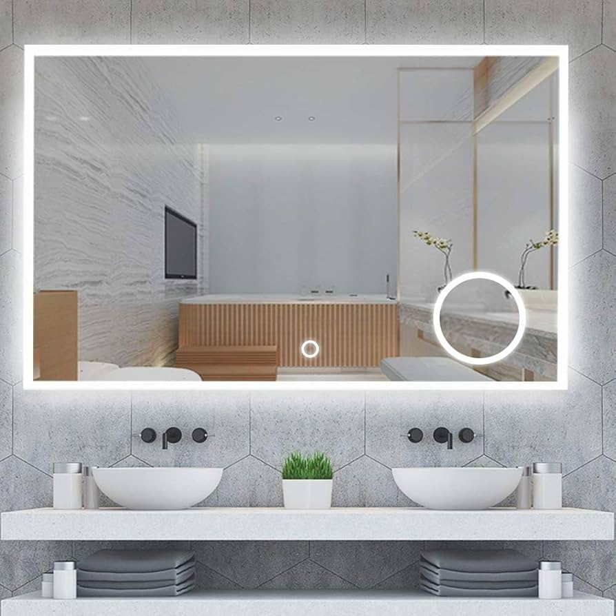 Özel Boyutlu Duvara Monte Edil - Bathroom Mirror Led incelemesi ve fiyatı