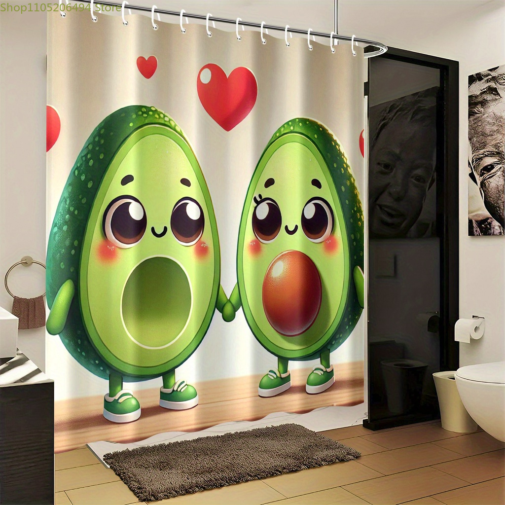 Sevimli Avokado Çift Duş Perde - Home Bathroom Design Ideas incelemesi ve fiyatı