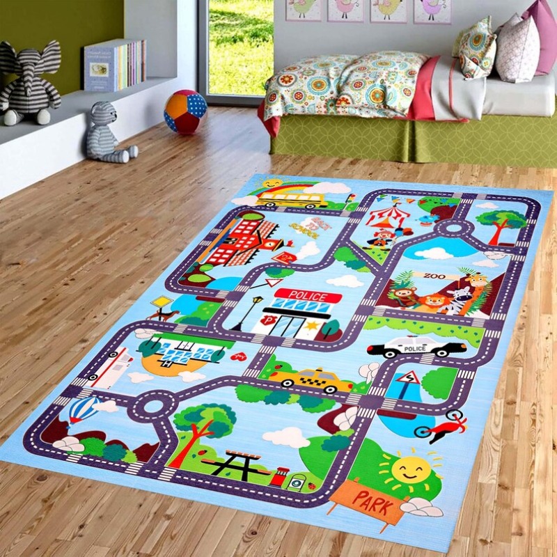 Karikatür Şehir Sokak Trafik H - Home Bathroom Layout incelemesi ve fiyatı