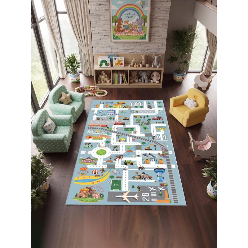 Karikatür Şehir Sokak Trafik H - Home Bathroom Layout incelemesi ve fiyatı