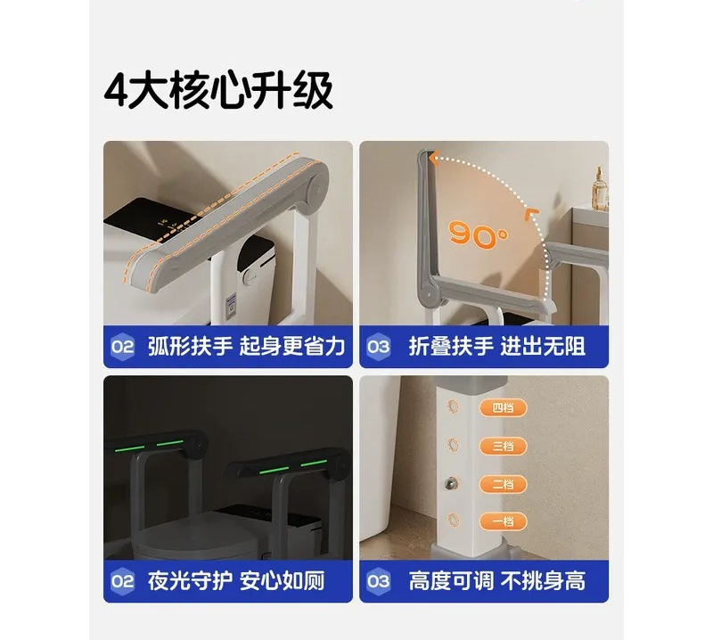 Tuvalet Kolçakları için Banyo  - Home Bathroom Grab Bar incelemesi ve fiyatı